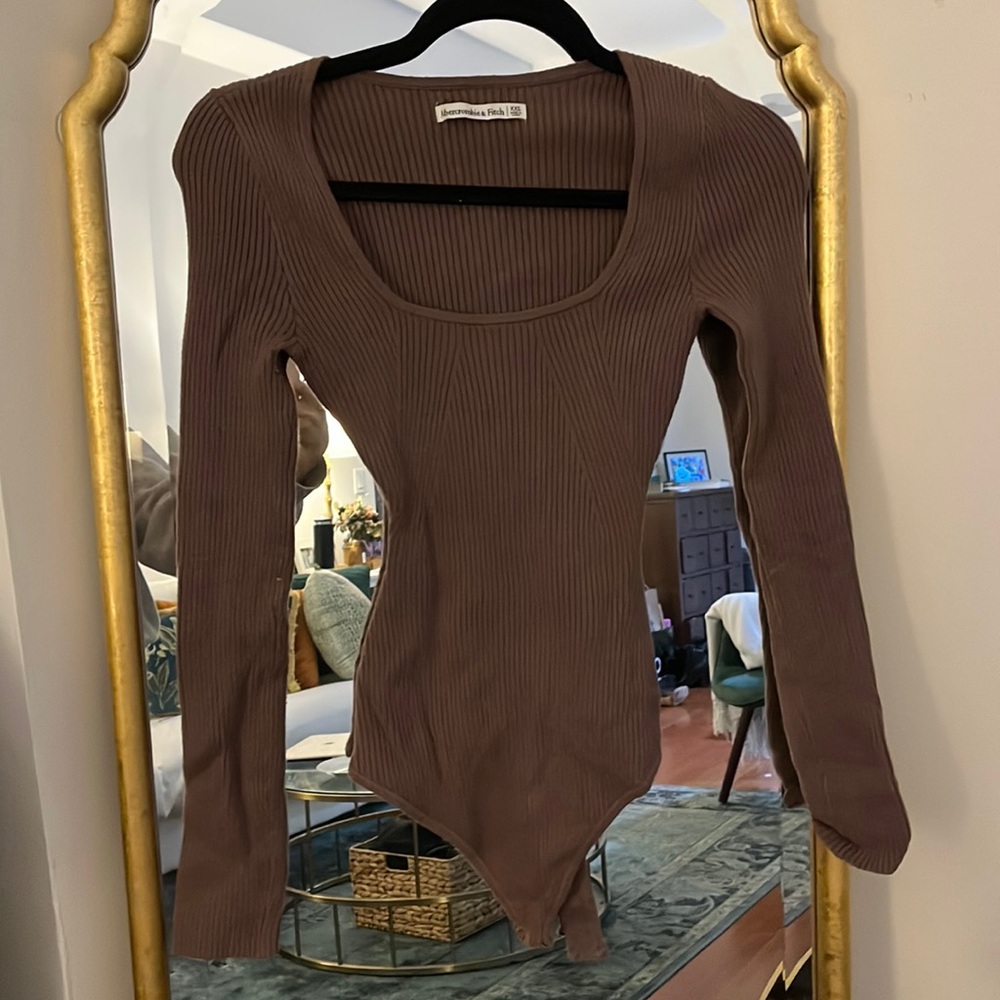 Abercrombie & Fitch Brown Bodysuit XXS